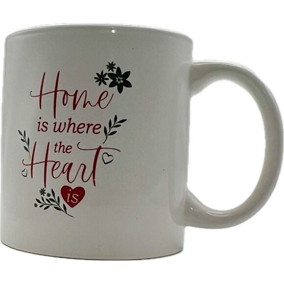 Home is where the heart is graphic mug - Picture 1 of 8